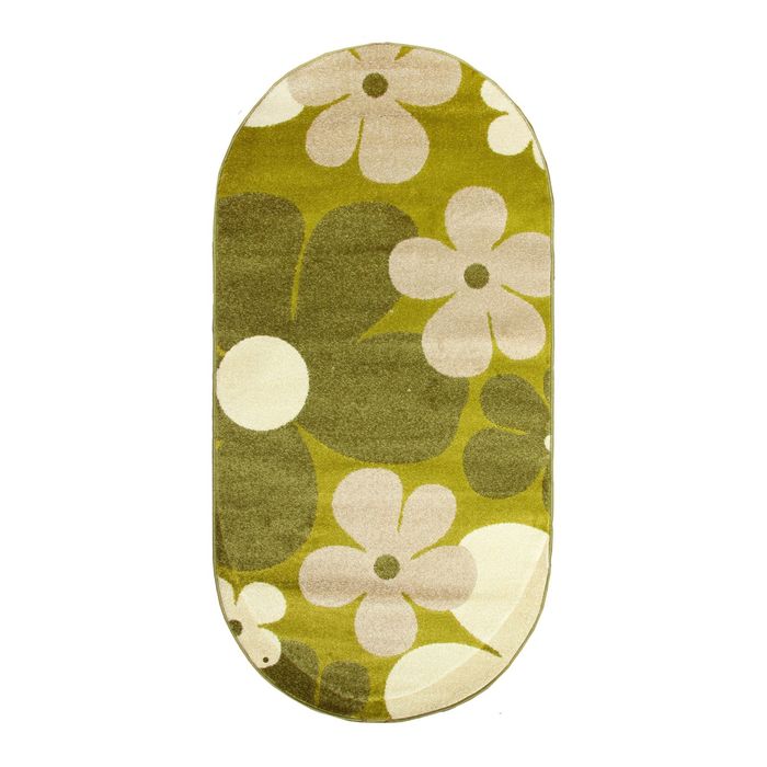 Ковёр FIESTA 219 YESIL 2.0*4.0 м, овал
