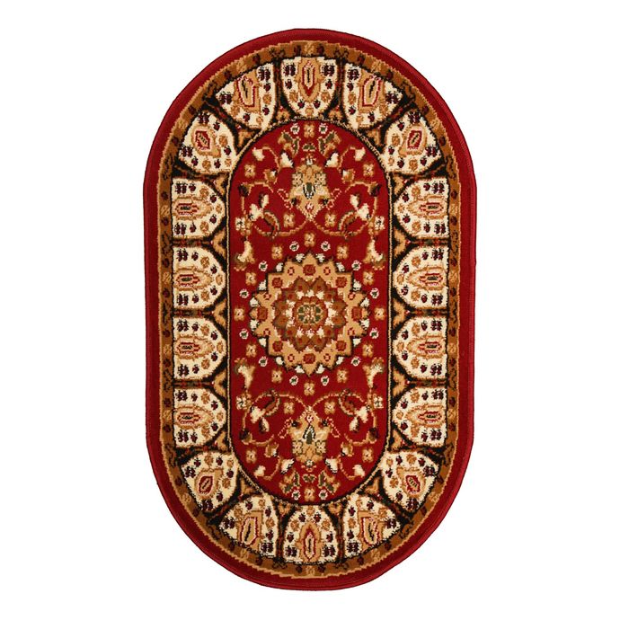 Ковёр LIDER 6510 RED 2.5*4.0 м, овал