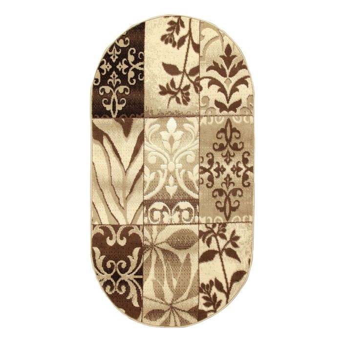 Ковёр Karavan 422 Beige 1.5*2.3 м, овал