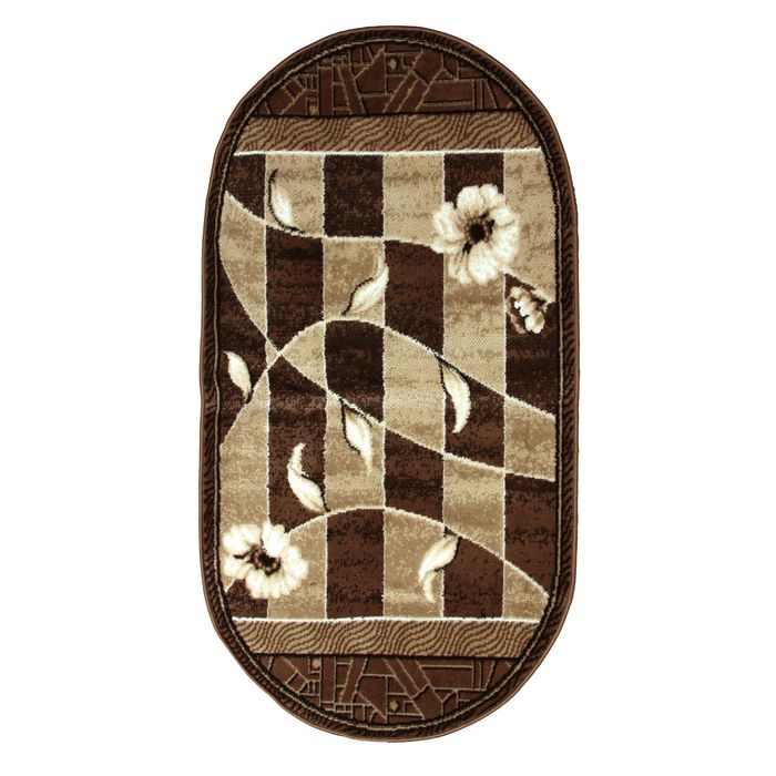 Ковёр Karavan 451 Beige 2.5*3.5 м, овал