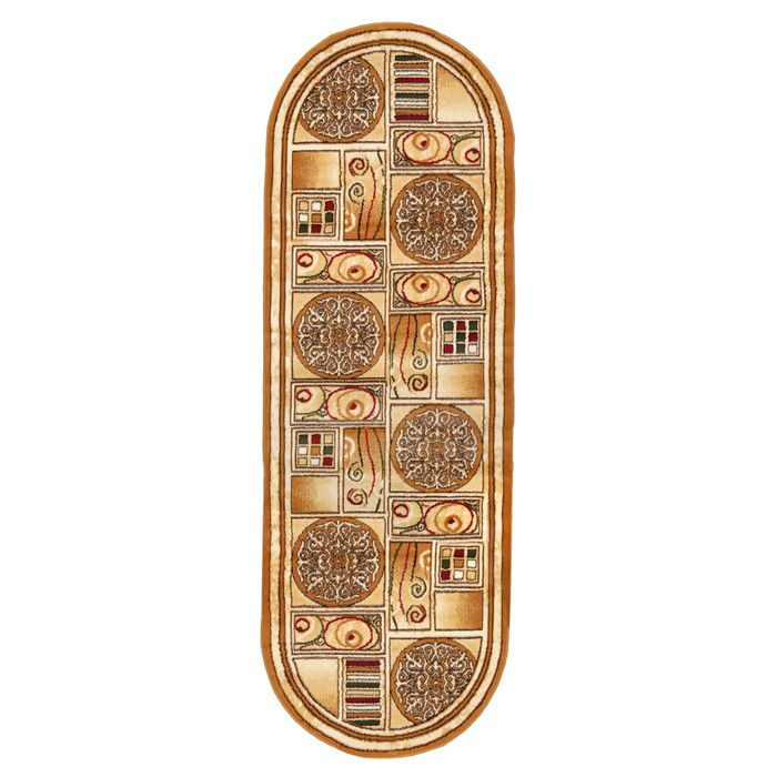 Ковёр LIDER 894 DARK BEIGE 3.0*5.0 м, овал