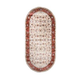 

Овальный ковёр Kashan 092, 250 х 350 см, цвет krem/bordo
