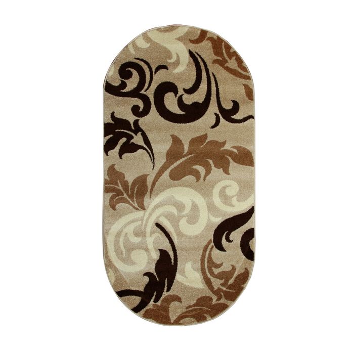 Ковёр FIESTA 215 BEJ K_KAHVE 3.0*5.0 м, овал