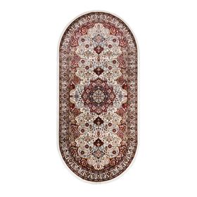 

Овальный ковёр Kashan 093, 250 х 350 см, цвет krem/krem