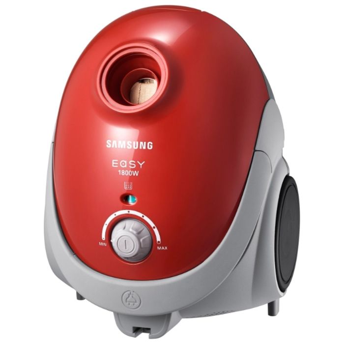 Пылесос Samsung SC 5251,1800 Вт, мощность всасывания 410 Вт, 2 л, красный
