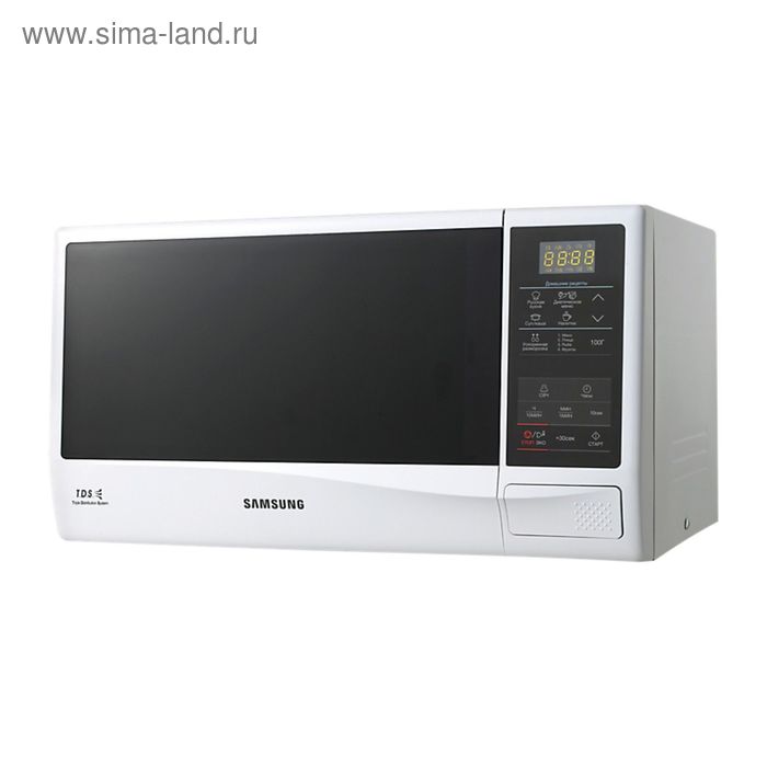 Микроволновая печь Samsung ME83KRW-2/BW, 23 л, 800 Вт, белый