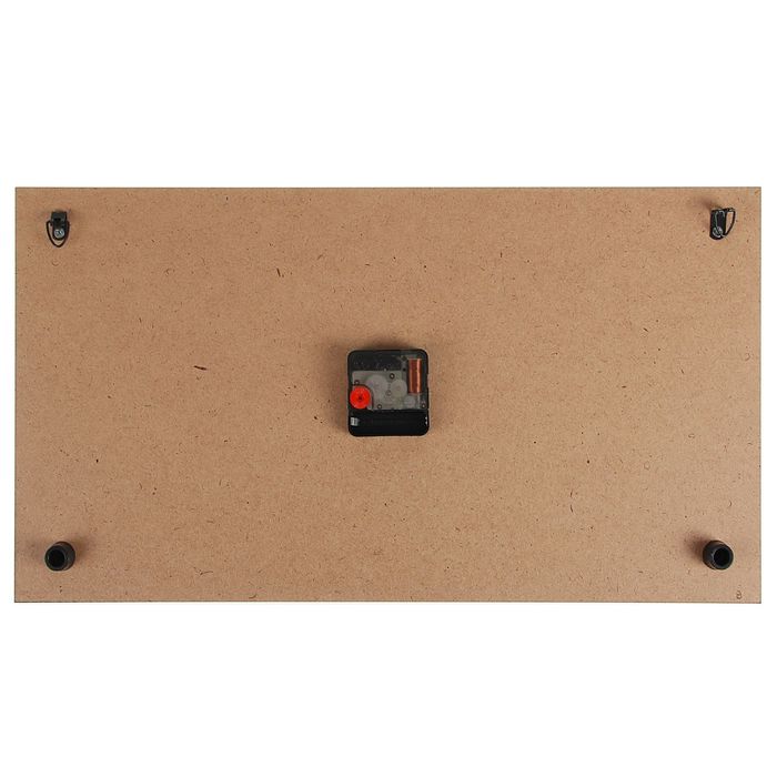 Часы настенные прямоугольные "Ночной мост", 26х52 см микс