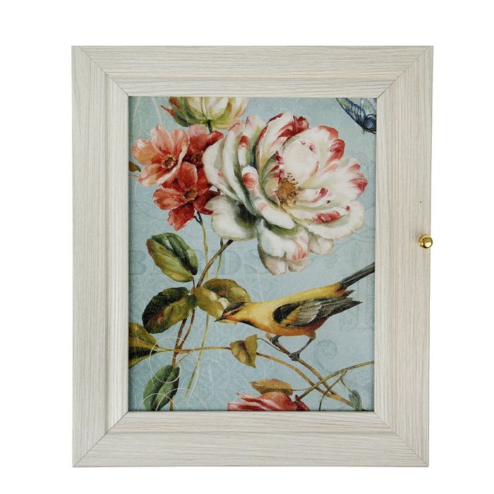 Ключница "Натюрморт" выбеленный дуб 24х29х4 см