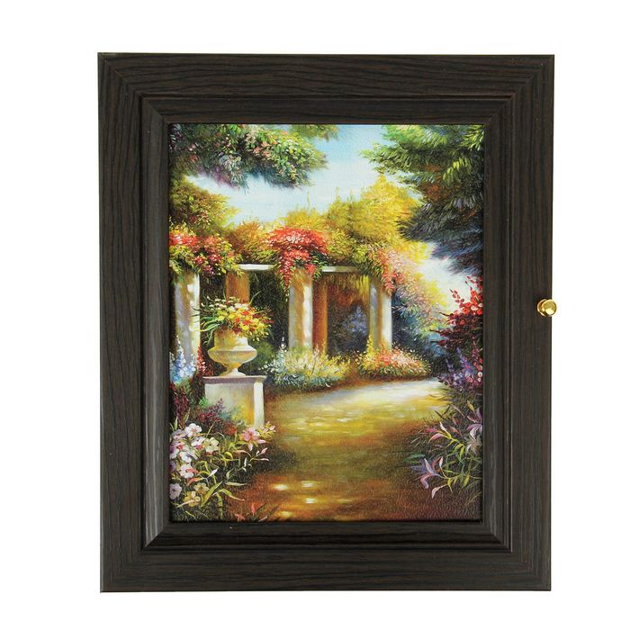 Ключница "Тропинка" венге 24х29х4 см