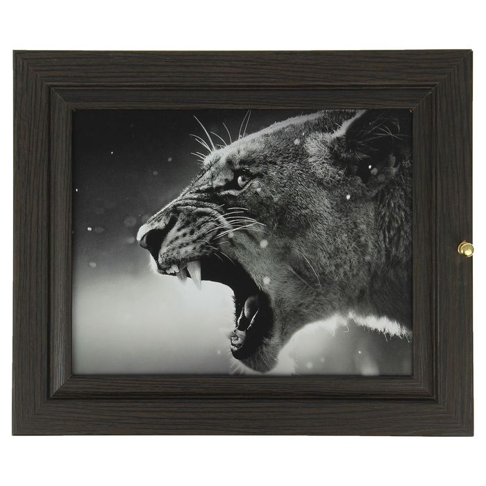 Ключница "Ягуар" венге 24х29х4 см