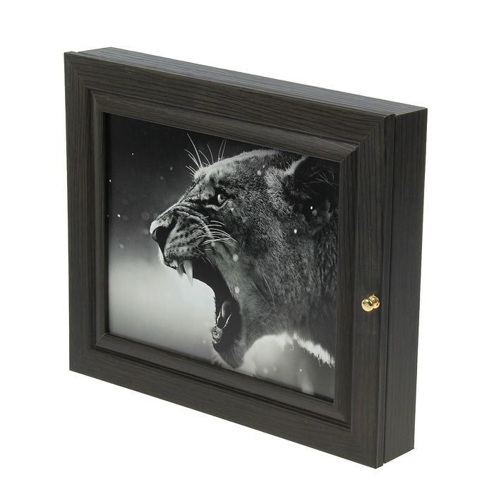 Ключница "Ягуар" венге 24х29х4 см