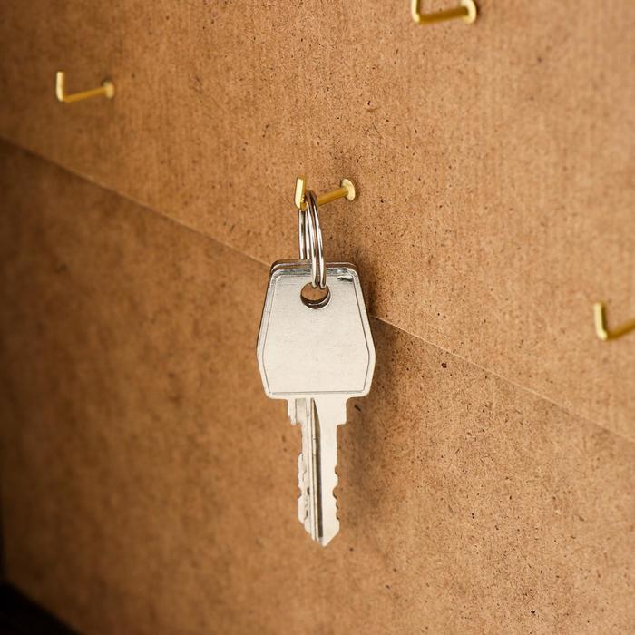 Ключница "Аллея" венге 24х29х4 см