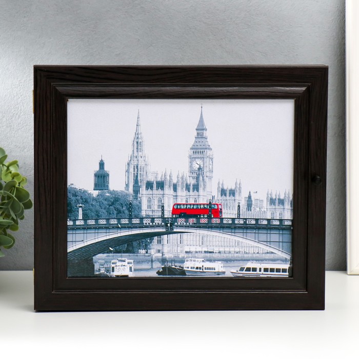 Ключница "Мост" венге 24х29х4 см