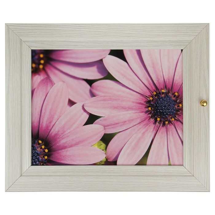 Ключница "Гортензия" выбеленный дуб 24х29х4 см