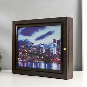 

Ключница "Мосты" венге 26х31х6 см