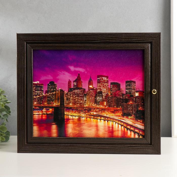 Ключница "Закат" венге 24х29х4 см