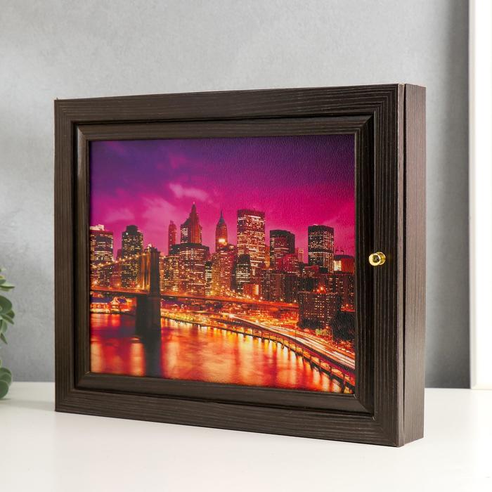 Ключница "Закат" венге 24х29х4 см