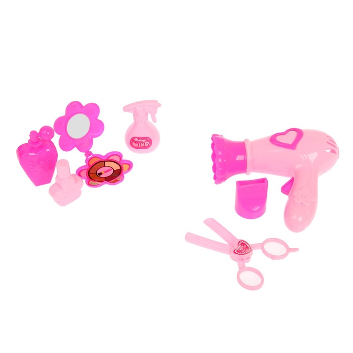 Игровой набор "Парикмахер", 6 предметов