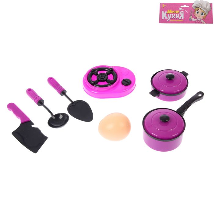 Набор посуды "Мини шеф-3", 8 предметов