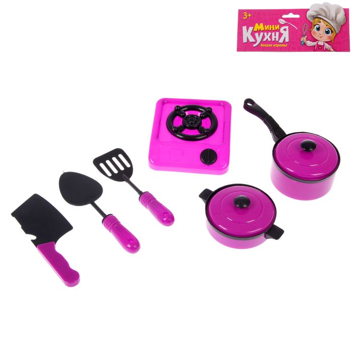 Набор посуды "Мини шеф-4", 6 предметов