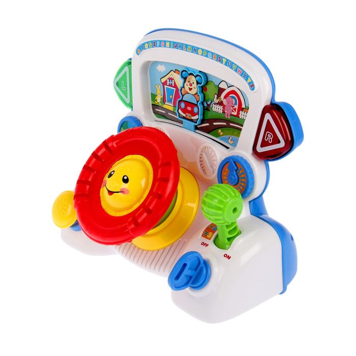 Руль "Малыш", 4 режима, вибрация, звуковые эффекты