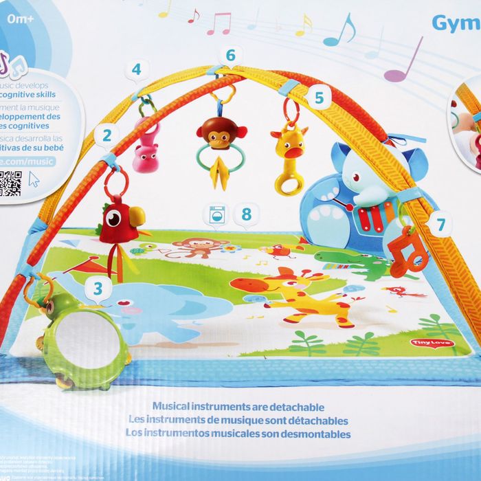 Развивающий коврик «Мои музыкальные друзья», звуковые эффекты