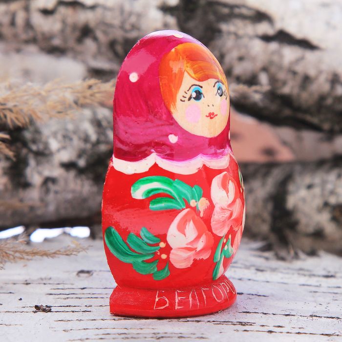 Магнит-половинка матрешка "Белгород"