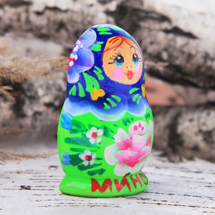 Магнит-половинка матрёшка "Минск"