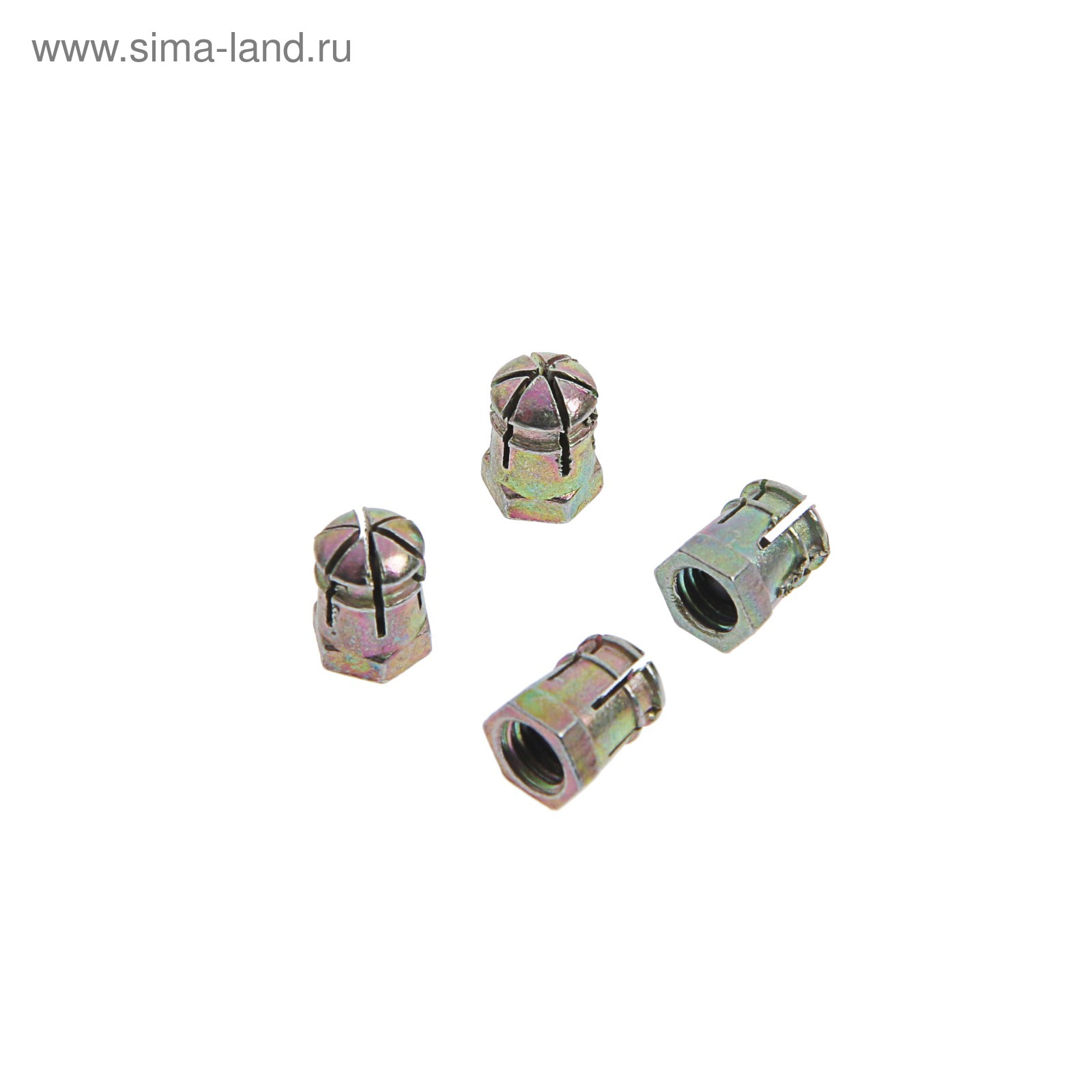 Мебельный металлический дюбель element м6, 10 шт 271900