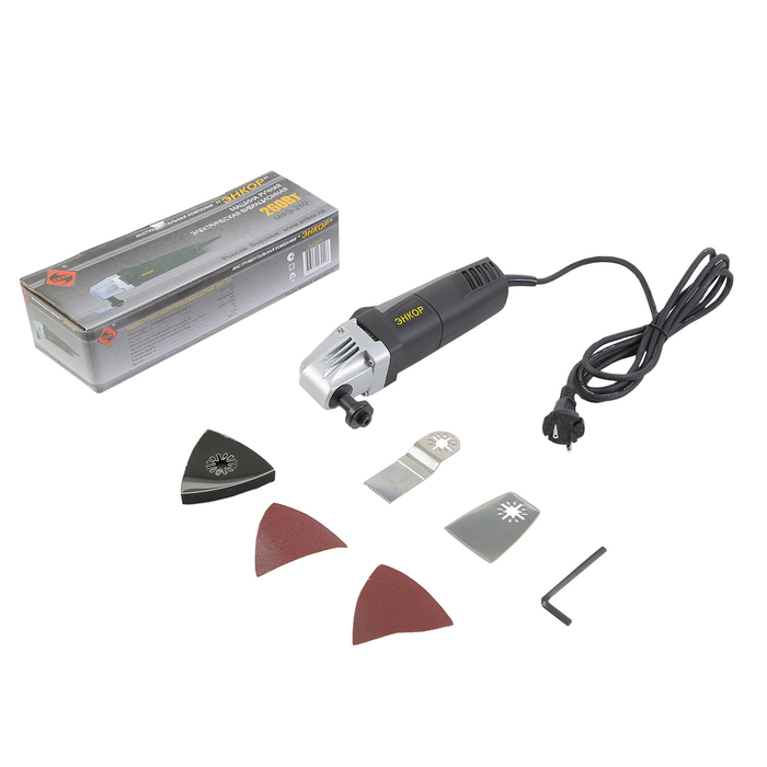 Многофункциональный инструмент ЭНКОР МФЭ-260, 260Вт