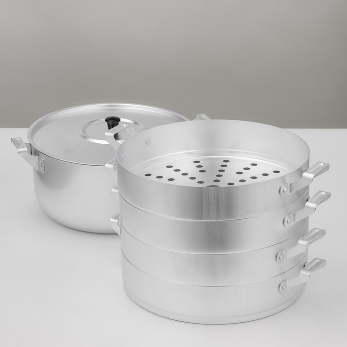 Манты-казан 6 л, 4 сетки