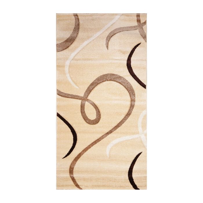 Ковёр FREEZE Carving 6098 VANILYA 1.0*2.0 м, прямоугольный