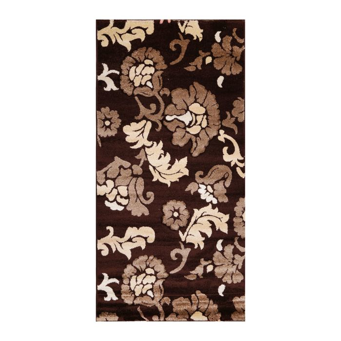 Ковёр FREEZE Carving 6609 BROWN 3.0*4.0  м, прямоугольный