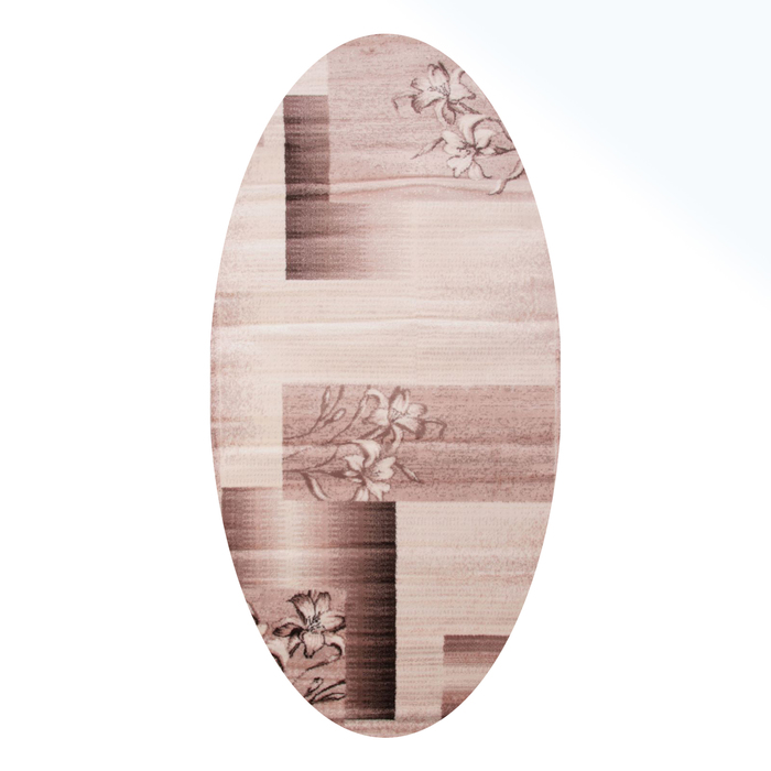 Ковёр Omega Hitset 7768 BONE-BEİGE 1.5*5.0 м, овал