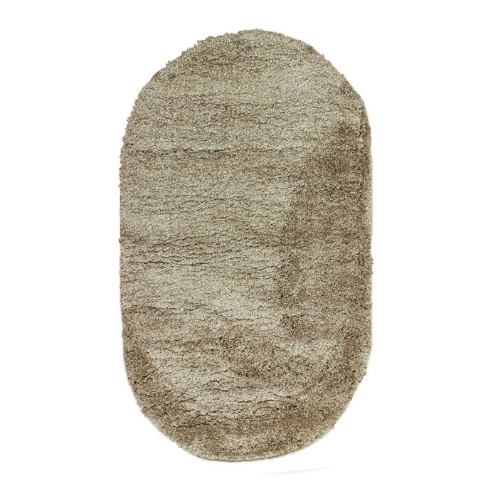 Ковёр Portofino mega 2236 d.beige/d.beige 0,8 х 1,5 м, овал