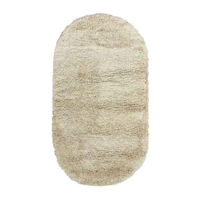 Ковёр Portofino mega 2236 l.beige/l.beige 0,8 х 1,5 м, овал