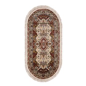 

Ковёр ELEGANCE 3056 CREAM/CREAM 100 х 200 см, овал