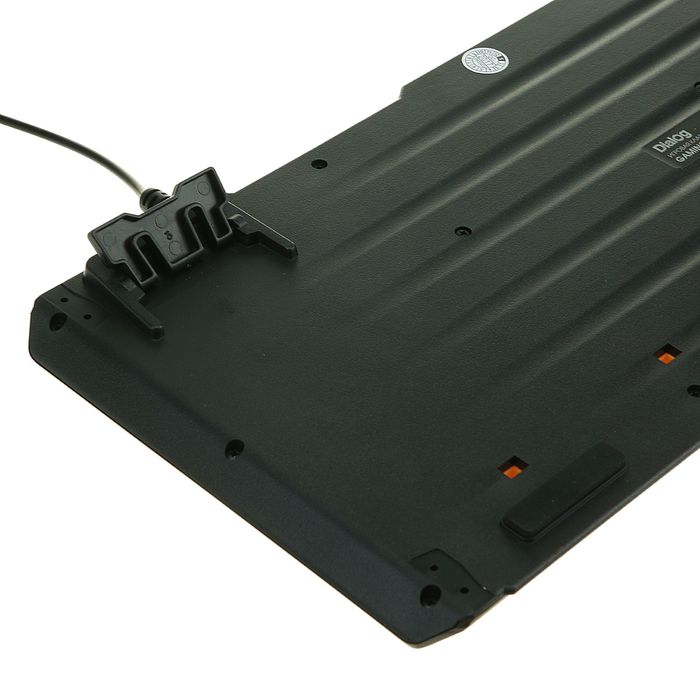 Клавиатура KGK-21U Dialog Gan-Kata - игровая с подсветкой, USB, желтая