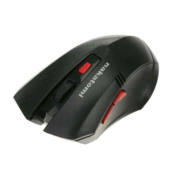Мышь MRON-04U BLACK Nakatomi Navigator RF 2.4G Optical - 6 кнопок + ролик прокрутки, USB