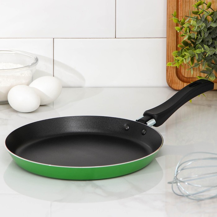 Сковорода блинная 22 см Candy Green Grass