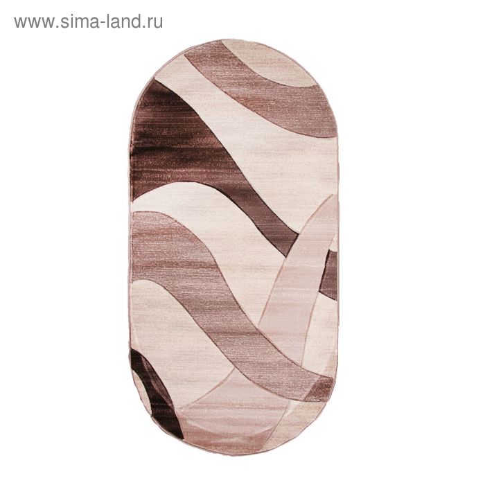 

Ковёр овальный Omega Hitset 4878, 150 х 500 cм, цвет bone-beige