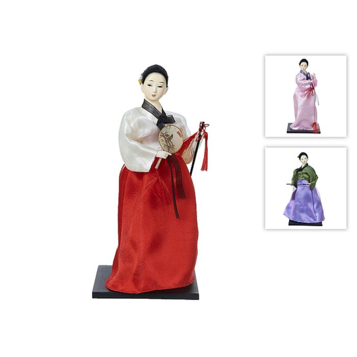 Фигурка декоративная "Китаянка в национальном костюме" 13*13*28см. микс (белая упаковка)
