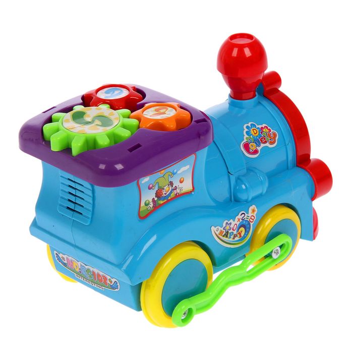 Развивающая игрушка «Паровоз» с трансформером, световой и звуковой эффект, МИКС