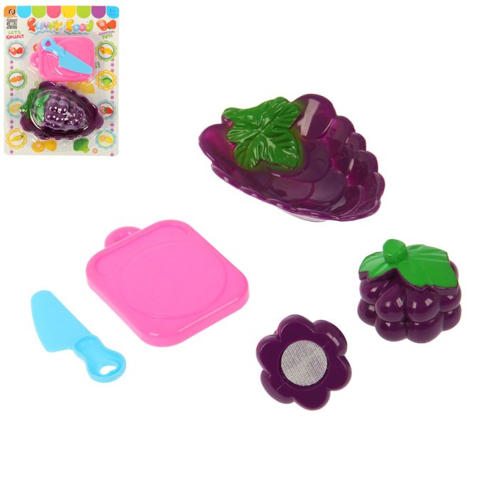 Набор продуктов для нарезки "Овощи", 4 предмета, МИКС