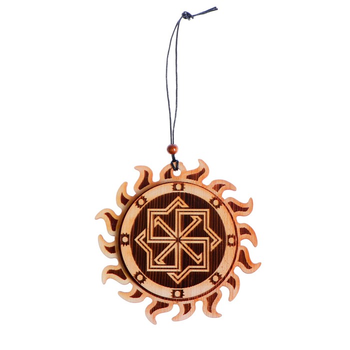 Оберег "Молвинец" большой, кедр