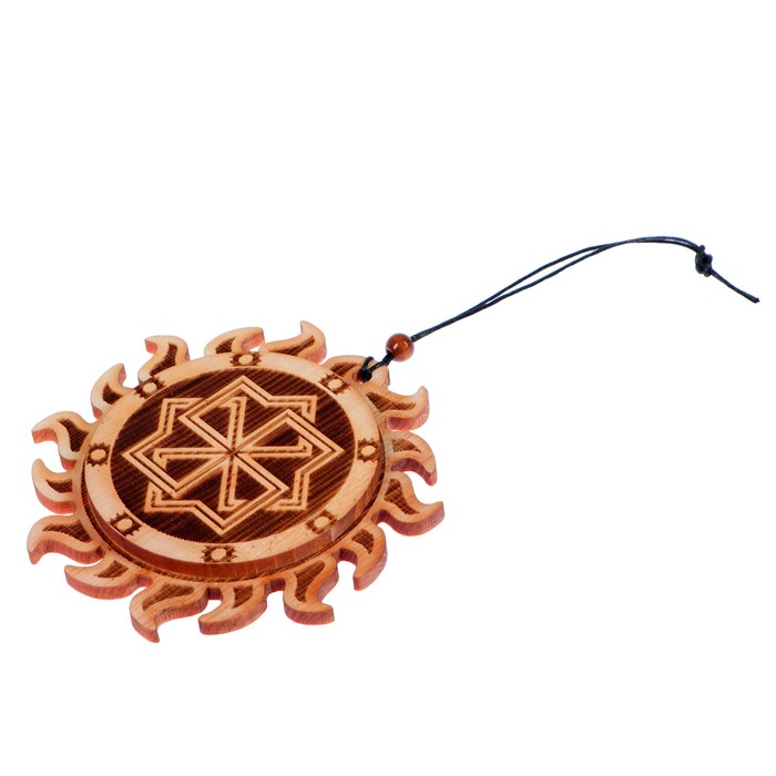 Оберег "Молвинец" большой, кедр