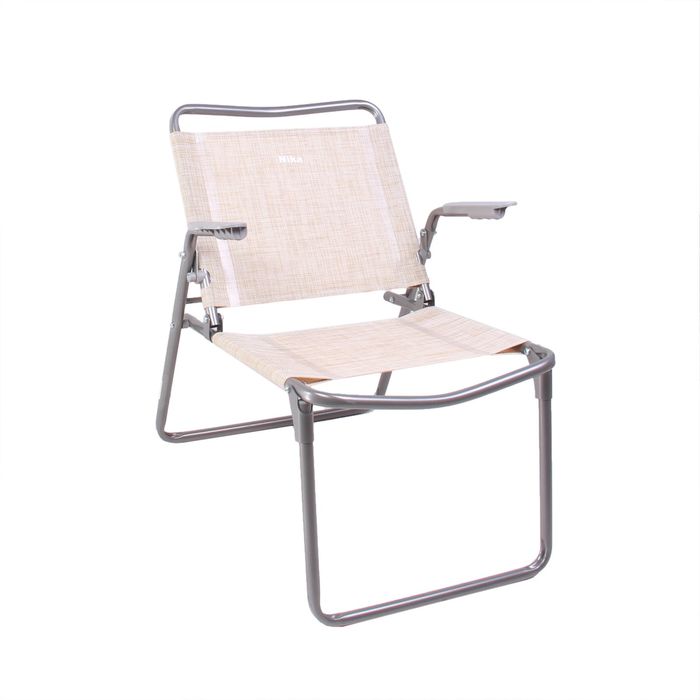 Кресло-шезлонг складное, размер 730x570x640 мм, ткань сетчатая К1