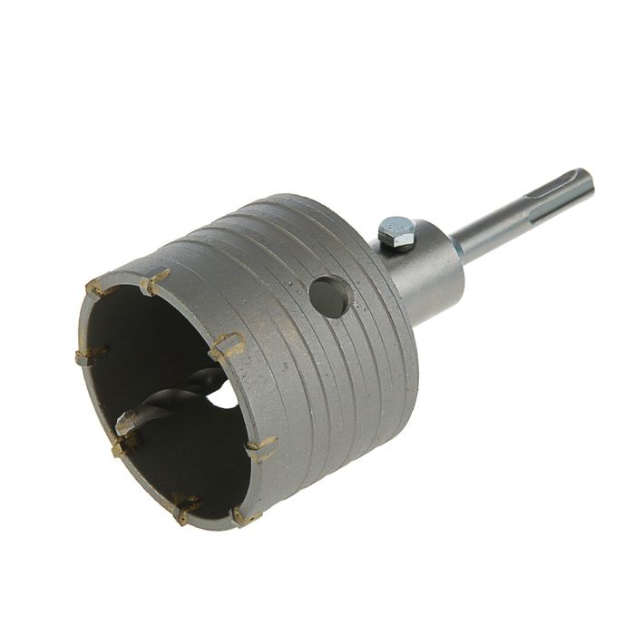 Коронка твердосплавная "ПРАКТИКА" 773-859, SDS- Plus ударная, 75 мм