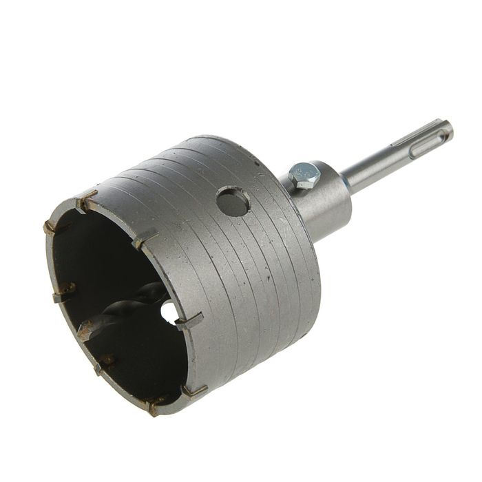 Коронка твердосплавная "ПРАКТИКА" 035-189, SDS- Plus ударная 82 мм