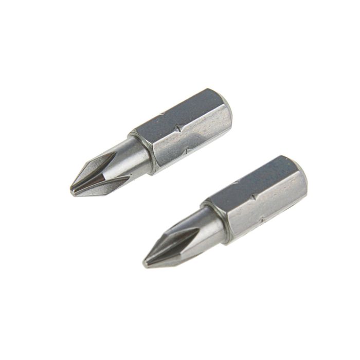 Бита отверточная "ПРАКТИКА" 035-561, "Профи", PH-1 х 25мм (2шт)